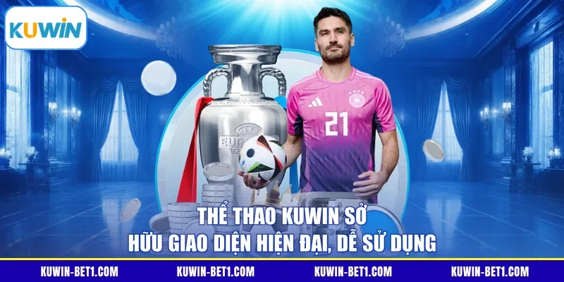 Bố cục màn hình đặt cược thể thao KUWIN